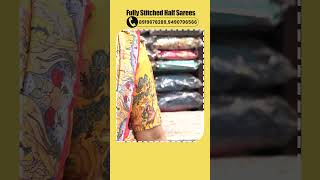 Fully Stitched Latest Half Saree Collection [upl. by Paddy125]