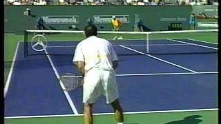 Rafter vs Sampras Indian Wells 2001 [upl. by Donahoe]