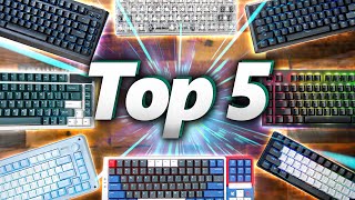 Top 5 Gaming Keyboards of 2023 [upl. by Ilrahs]