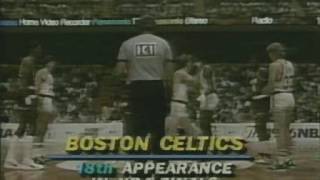 Boston Celtics  Houston Rockets FINALS NBA 1986 Game 1 [upl. by Ahsirtap]