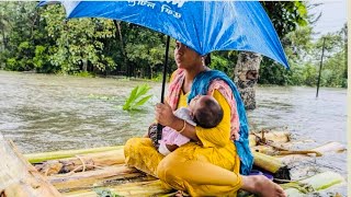 Deals with deadly flooding in Bangladesh ১০ জেলায় ৩৬ লাখ মানুষ বন্যাকবলিত floodbangladesh [upl. by Hpotsirhc617]