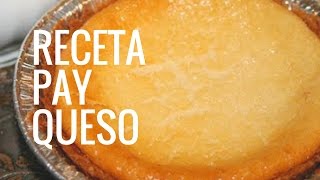 PAY DE QUESO AL HORNO FACIL   RECETAS [upl. by Blackington]