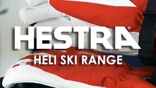 Hestra Heli Ski Army Leather Range Overview [upl. by Studley688]