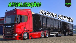 Atualização Scania R com muitos opcionais  ETS2 MODS BR [upl. by Telrahc]