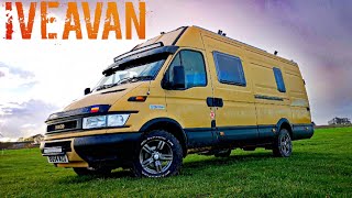 IVECO DAILY DIY CAMPER VAN CONVERSION  Self Build Van Tour [upl. by Song213]