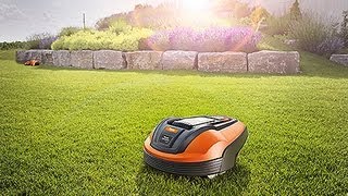 Best Buy Mowers presentsFlymo Robotic Lawnmower 1200R [upl. by Angelica381]