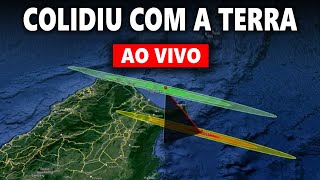 AO VIVO COLISÃO DE ASTEROIDE NA TERRA  TEMPESTADE SOLAR INESPERADA QUE EU AVISEI [upl. by Nirehtak624]