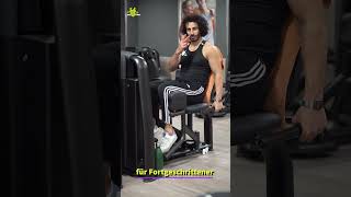 Zwei Varianten an der Abduktionsmaschine 💪 fitnesstips gymtips workouttips shorts tips [upl. by Nimajneb]