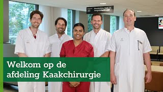 Welkom op de afdeling Kaakchirurgie [upl. by Suiramed]