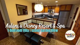 1Bedroom Villa Island Garden View Tour  Aulani A Disney Resort amp Spa  Ko Olina  Hawaii [upl. by Suivat]