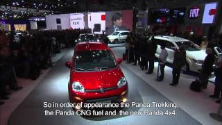 Fiat Panda 4x4  Paris Motor Show 2012 [upl. by Eiralc102]