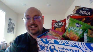 Universal Yums July 2024 Subscription Box Unboxing amp Taste Test Part 1 [upl. by Sallie]