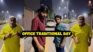 Office Traditional Day  Diwali Celebrations  Rey Taufiq  Bloody Nonsense  diwali reytaufiq [upl. by Eisteb]