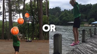 Make the Trick Shot… OR Jump in the Lake intense [upl. by Robyn]