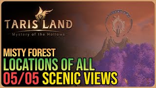 All Misty Forest Scenic Views Tarisland [upl. by Ylsew712]