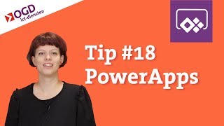 18 PowerApps  Bouw snel je eigen app  Office 365 [upl. by Sotsirhc]