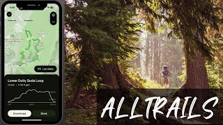 How To Use AllTrails App [upl. by Sirref]