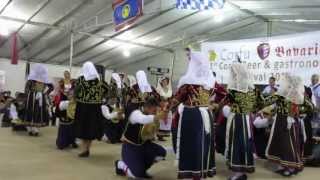 Fourlana performed by the Arillas dance club [upl. by Aihsekram936]