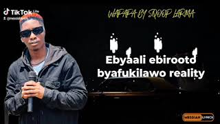 wapapa by sqoop larma lyrics by messiah lyrics official [upl. by Naillig260]