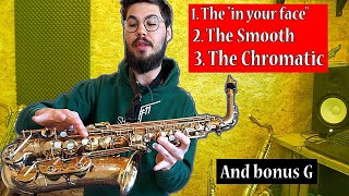 Saxophone Lessons  Introducing the G Note and Octave Key Break [upl. by Ahsikcin]