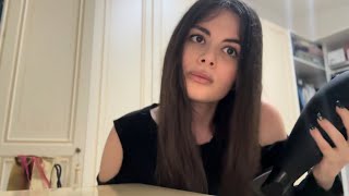 1 HOUR OF ASMR WITH HAIRDRYER SOUND 💆🏻‍♀️ NO MIDDLE ADS asmr hairdryer phon [upl. by Acissaj]