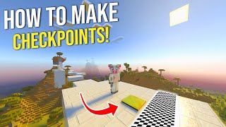 How to Make Checkpoints in Minecraft Bedrock [upl. by Oratnek]