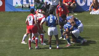 RWC 7s 2009  England v Samoa [upl. by Rubina]