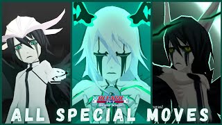 All Ulquiorra Special Moves Bleach Brave Souls [upl. by Anaoj283]