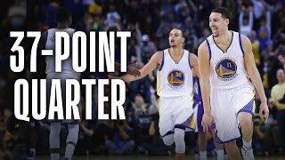 Klay Thompson 37 Point Quarter [upl. by Nesta]