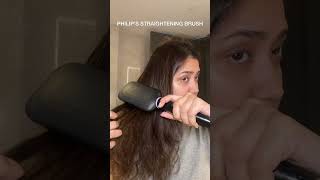 PHILIPS STRAIGHTENING BRUSH REVIEW SHORTS [upl. by Gayle]