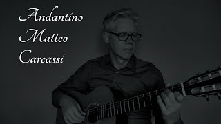 Andantino  Matteo Carcassi [upl. by Ruhtua]