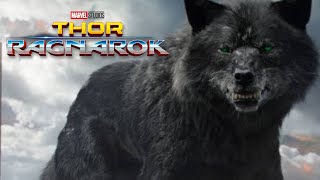 Thor Ragnarok 2017  Fenrir Screen Time [upl. by Aniraz]