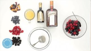 How to Macerate Fruit with Martha Stewart [upl. by Yraeg]