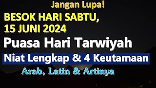 Puasa Tarwiyah 2024 Dan 4 Keutamaannya  Ust Mahmud AsySyafrowi [upl. by Vaclav]