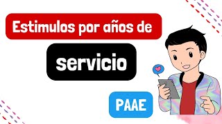 CONVOCATORIA ESTIMULO POR AÑOS DE SERVICIO [upl. by Kathie652]