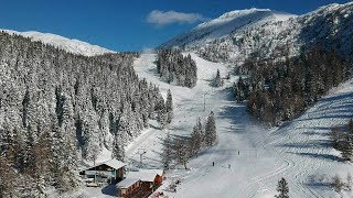 EPIC Drone Footage  Krvavec Ski Resort Kamnik–Savinja Alps [upl. by Maxama]