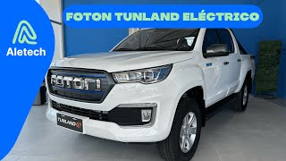 Foton Tunland EV  Pickup 100 Eléctrico [upl. by Afatsom]