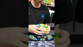 PR 482 3x3 Single  Rubiks WCA European Championship 2024 speedcubing gancube [upl. by Ennazor]