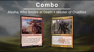 EDH COMBO Alesha Who Smiles at Death  Master of Cruelties [upl. by Eaves]