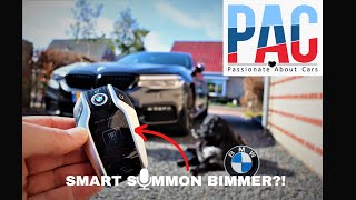 BMW Smart Summon Works Like a Dog 😃 [upl. by Derfla]