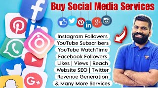 Cheapest Social Media Services in Whole Words  100 Genuine amp Guaranteed  Vinu Jaglan [upl. by Pasahow]