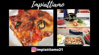 Parmigiana di Melanzane  Ricetta Facile Originale Melanzane Fritte  Impiattiamo S1 p5 [upl. by Grail]