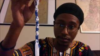 Hebrew Halacha Commandment of Tzitzit How to Make and Reasons Why [upl. by Marje]