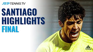 Cristian Garin vs Facundo Bagnis  Santiago 2021 Final Highlights [upl. by Narcho]