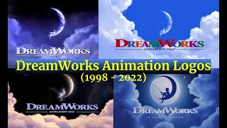 DreamWorks Animation Logos 1998  2022 [upl. by Esinned872]