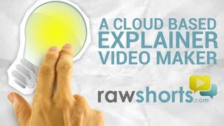 RawShortscom The DIY Explainer Video Builder [upl. by Arataj]