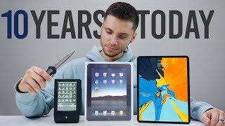 First iPad Unboxing 9 Years Later My 10th Youtube Birthday [upl. by Ahsinra]