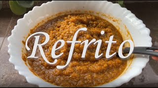 Refrito o Sofrito │ Fácil y rápido [upl. by Annyahs]