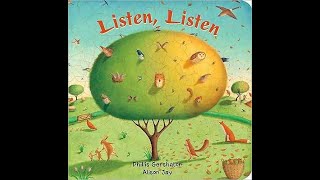 Listen Listen by Phillis Gershator amp Illustrated by Alison Jay [upl. by Yretsym165]