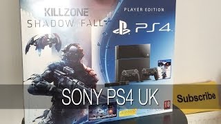 Sony Playstation 4 PS4 Unboxing amp First Look [upl. by Cousins]